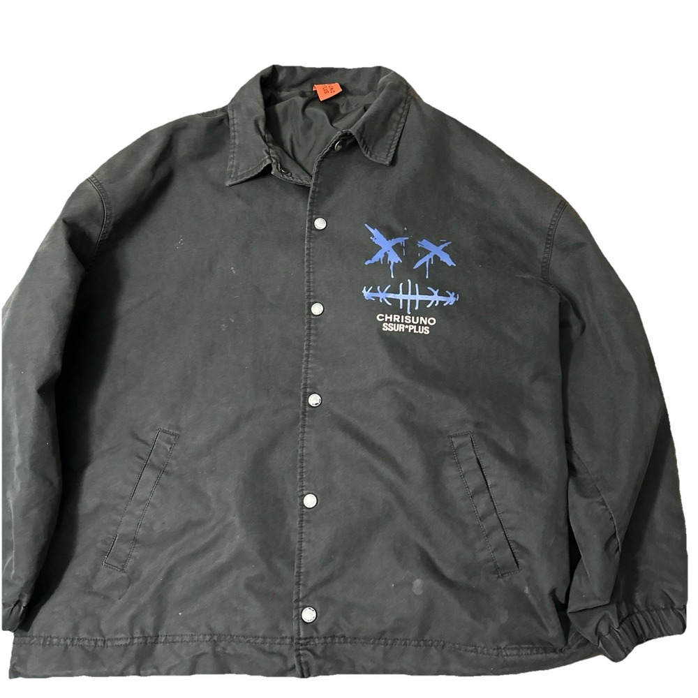 SSUR*PLUS Jacket Chrisuno Logo Work Jacket Mens Size XL  Rare